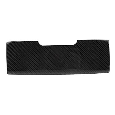 Imagem de Guarnição da capa da luz de leitura interior ZPSHYD, cor de fibra de carbono luz de leitura dianteira interna do carro, acabamento da capa do painel da lâmpada, guarnição da capa da luz de leitura do telhado do carro (cor sólida)