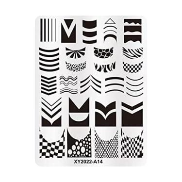 Imagem de Modelo De Transferência De Impressão De Estampagem De Unhas Art Ferramenta De Carimbo De Carimbo De Unha Padrão Para Manicure Home Home Halloween Natal