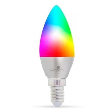 Imagem de Lâmpada Led Vela Inteligente Smart 5W Rgb E Branca Gaya