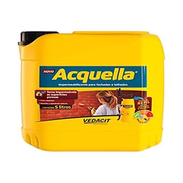 Imagem de Silicone Acquella Impermeabilizante, Incolor, 5 L, Vedacit