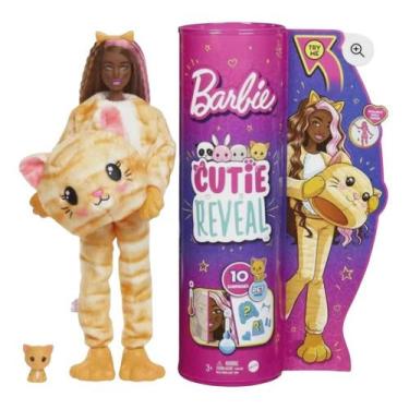 Barbie Cutie Reveal Boneca Série Selva Item Sortido – 1 Unidade