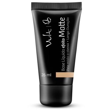 Base Líquida Vult Efeito Matte Cor Bege 03 com 26ml 26ml