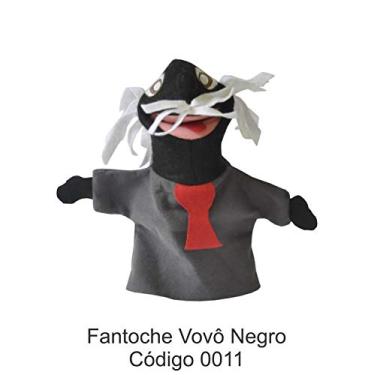Imagem de FANTOCHE VOVÔ NEGRO - TIA PAULA FANTOCHES