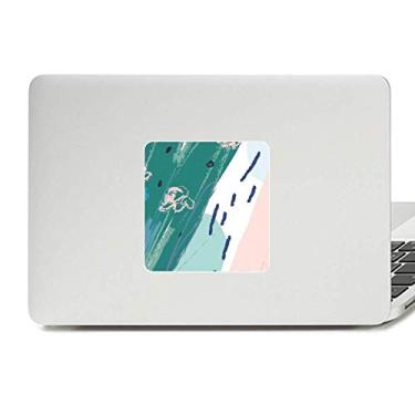 Imagem de Rivers Abstract Plants Art Pattern Decalque Vinil Paster Laptop Adesivo Decoração PC