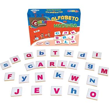 Carlu Brinquedos - Alfabeto Silábico Jogo Educativo, 4+ Anos, 350
