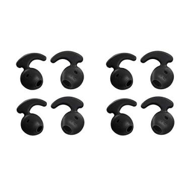 Imagem de Borracha Borrachinha Fone Samsung Galaxy Gancho S6 S7-2 PARES - PRETO.