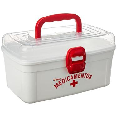 Imagem de Caixa para Medicamentos Nitronplast Branco Media