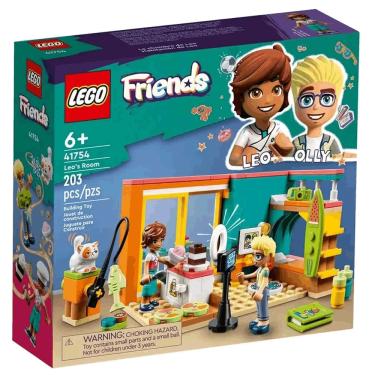 Imagem de Lego Friends O Quarto do Leo 203 peças 41754