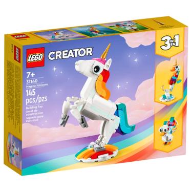 Imagem de Blocos De Montar Lego Creator 3 Em 1 Unicórnio Mágico 31140
