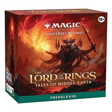 Imagem de Magic The Gathering Lord of The Rings Tales of Middle-Earth Prerelease Kit - 6 Packs, Dice, Promos