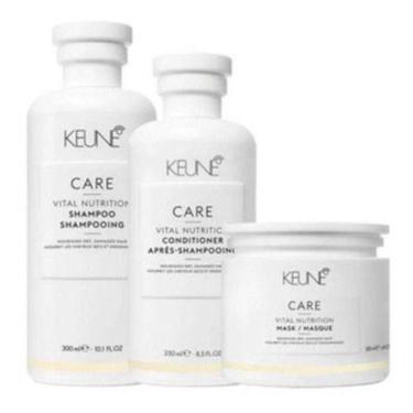 Imagem de Kit Keune Care Vital Nutrition Shampoo, Mask E Condicionador