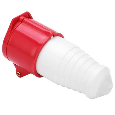 Imagem de Conector de tomada/plugue industrial de 4 pinos 240V 16A/32A potência máquina elétrica à prova d'água IP44 soquete industrial