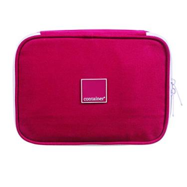 Imagem de Estojo Soft Luxo Container Colors Luxo Dark Pink Dermiwil, Rosa Escuro