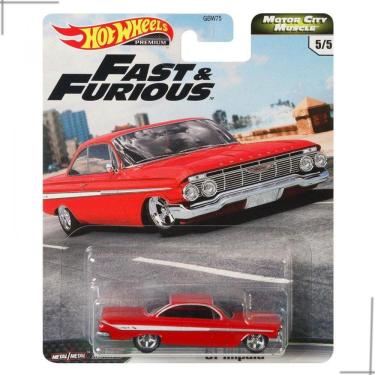 Imagem de Hot Wheels - `61 Impala - Velozes e Furiosos - GBW75