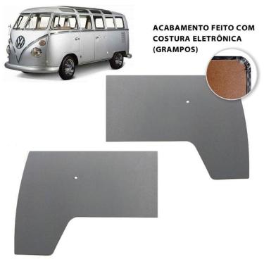 Imagem de Forro De Porta Dianteira Kombi 1500 Cinza