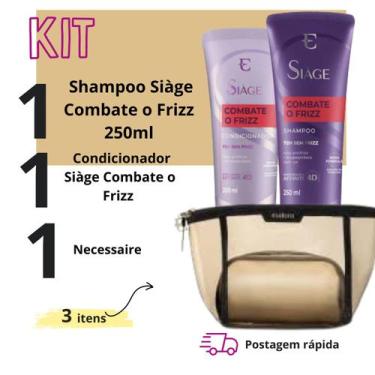 Imagem de Kit Shampoo +Condicionador Combate Frizz: Reparação Intensa - Eudora