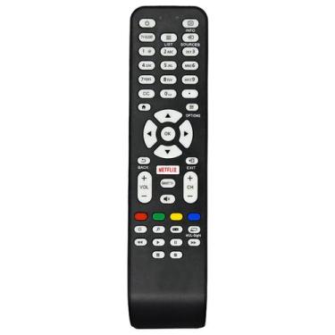 Imagem de Controle Remoto Compatível Com Universal Para Tv Aoc Netflix  - Lelong