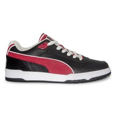 Imagem de Tênis Puma Unissex Rbd Game Low Retrô Club Bdp Puma White-puma Black-club Red 399013-02-41
