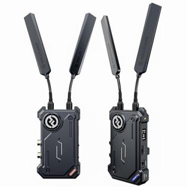 Imagem de Hollyland Cosmo C1 Sistema de transmissão de vídeo sem fio HDMI/SDI 40ms 1080p 12-20Mbps 5G receptor transmissor de imagem e áudio, UVC incorporado, interruptor de canal sem costura SDI-Loopout