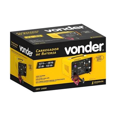 Imagem de Carregador de Baterias 150A CBV 1600 VONDER - 220V