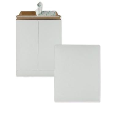 Imagem de Quality Park Envelopes de foto/documentos de fibra extra rígida, 22,8 x 29,8 cm, caixa com 25 (64014), branco
