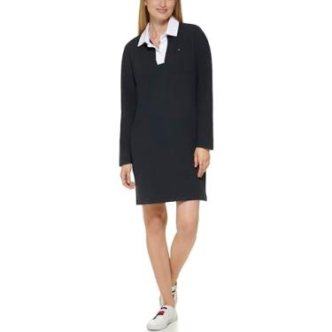 Imagem de Tommy Hilfiger Vestido de gola rugby Jonny, Capitão do céu, P