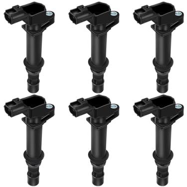 Imagem de Pacote com 6 bobinas de ignição Driverstar UF270, compatível com Dodge Durango Dakota Ram 1500 Jeep Grand Cherokee Commander Raider 4.7L 3.7L Nitro Liberty 3.7L