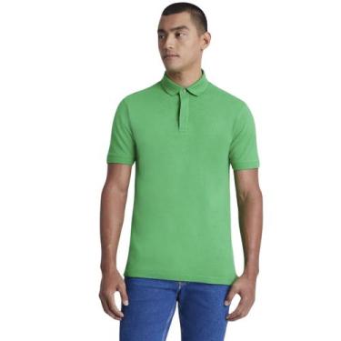 Imagem de Camiseta Polo Masculina Aramis Piquet Verde Cacto