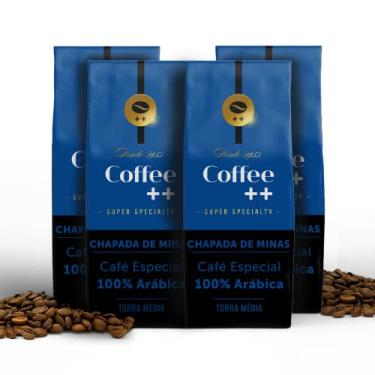 Imagem de Coffee Mais │Café Super Especial em Grãos │ Ricardo Tavares - Chapada de Minas │100% Arábica │Torra Média │Pack 4 unidades de 250g