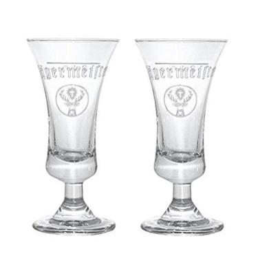 Imagem de Jagermeister Conjunto de 2 copos de shot cordial transparente