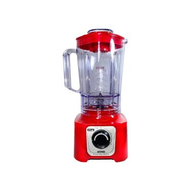 Imagem de Liquidificador Arno Power Max LN63 5 Velocidades 6 Lâminas 3,1L Vermelho 1400w