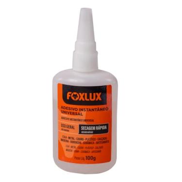Imagem de Cola Instantânea Foxlux Adesivo Universal 100G
