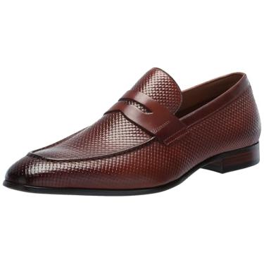 Imagem de Steve Madden Mocassim masculino Jamone, Tan Embossed, 38