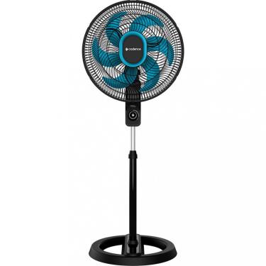 Imagem de Ventilador de Coluna Cadence 6 Pás 40cm Refresh Turbo Pro 140W - Preto com Azul