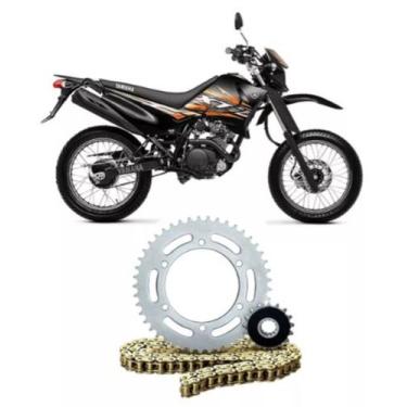 Imagem de Kit Relação XTZ 125 2003 2004 2005 2006 2007 2008 2009 2010 - SMART