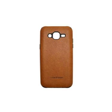 Imagem de Capinha de Celular Aveludada Para Samsung J5 - Genérica, Marrom Claro 