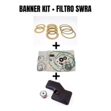 Imagem de Banner kit com filtro do câmbio automático swra - TRANSNATION