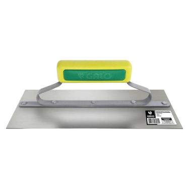 Imagem de Desempenadeira Aço Inox Lisa 12x29cm Galo