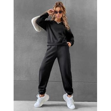 Imagem de Conjunto de Moletom Abrigo Feminino Flanelado 100% Algodão - ON LIT, P