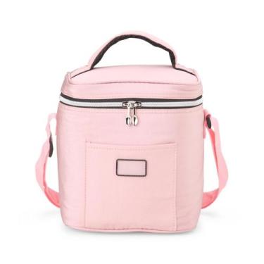 Imagem de Bolsa Térmica Para Praia - Academia - Trabalho - ZZ, Rosa