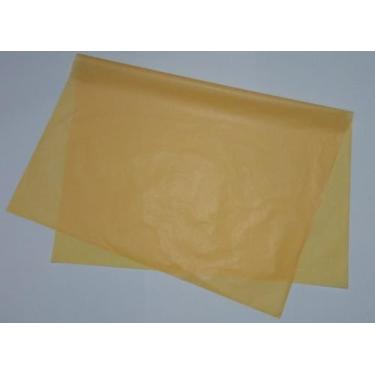 Imagem de Papel de seda 50x70 amarelo ouro ac70 - pacote com 100 folhas - ART CO