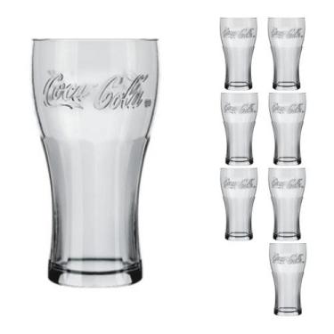 Imagem de Jogo 8 Copos 470ml Coca Cola Nadir Refri Suco Glamour - NADIR FIGUEREI