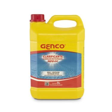 Imagem de Genfloc clarificante e auxiliar de filtracao genco 5 l