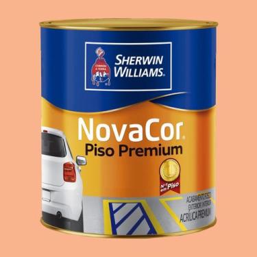 Imagem de Tinta Acrílica Novacor Piso Mais Resistente Pessego 900ml - Sherwin Wi