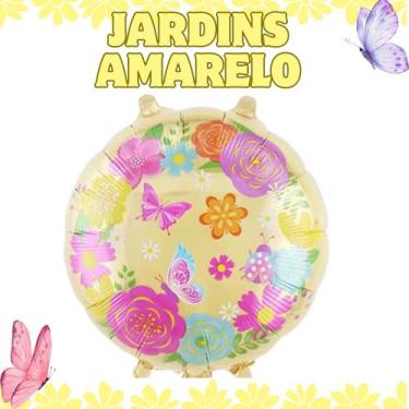 Imagem de Baloes Jardins Metalizados 18 Polegadas Festa Decoraçao - Crgfestas, A