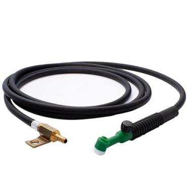 Imagem de Tocha para Solda TIG 9/12V Valvulada Engate Olhal 3,5M - OMEGA