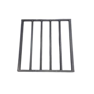 Imagem de Grade Proteção Alumínio Esquadrias Brasil Vetx 60X60 Preto - Esquadria