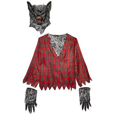 Imagem de FunWorld Fantasia de lobisomem, Multicolorido, tamanho nico