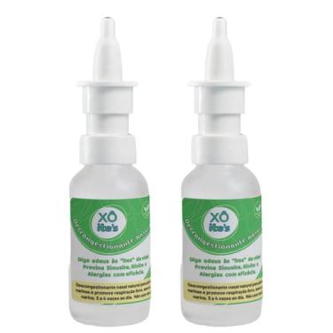 Imagem de 2 Descongestionante Nasal Alívio Rinite Sinusite E Alergias - Sea Salt
