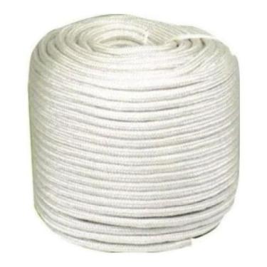 Imagem de Corda De Poliéster Amarrar Carga Caminhão 8mm X 30mt Branca - FIRMEZA